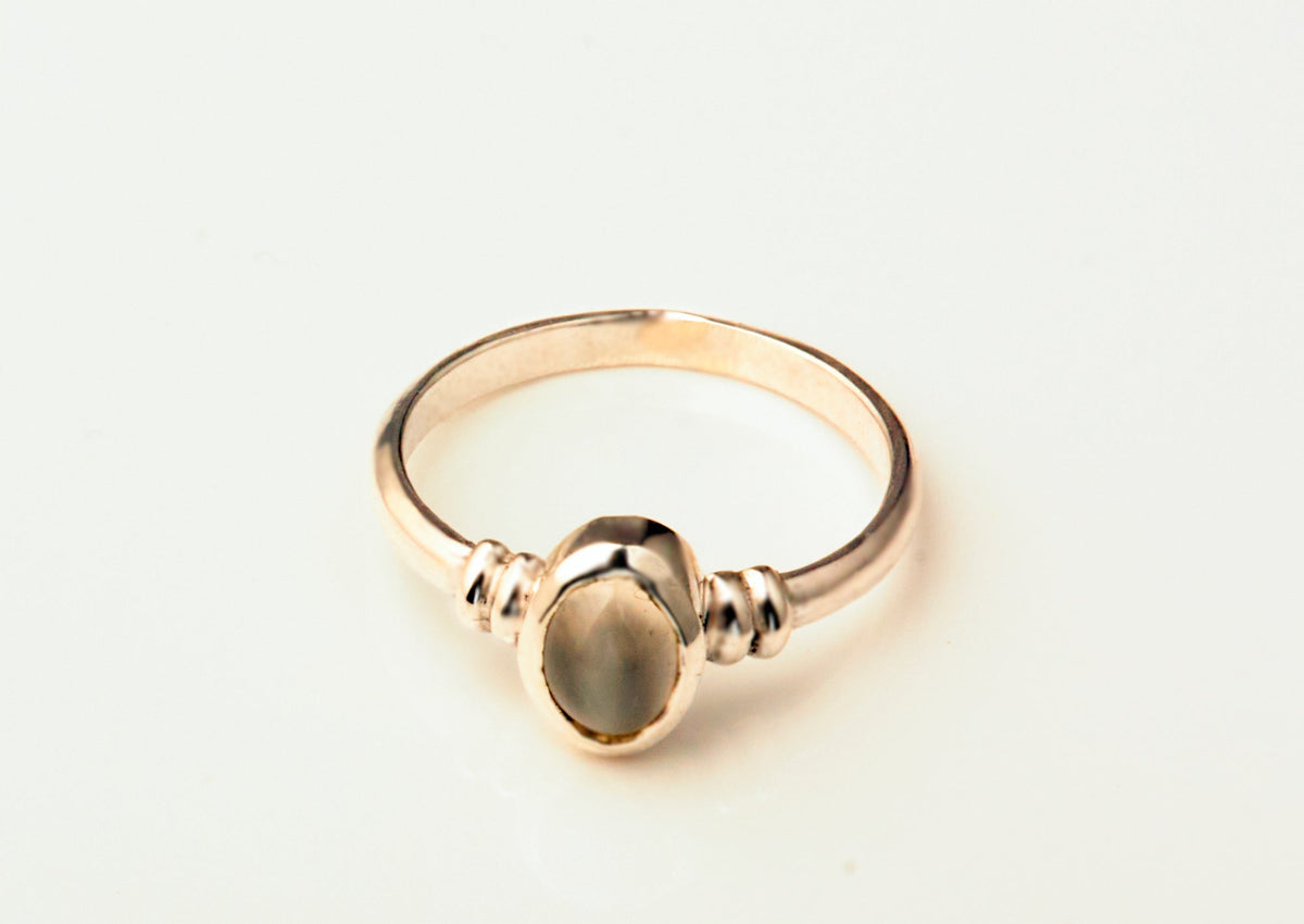Schenk dir was Ring mit Mondstein 925 Silber