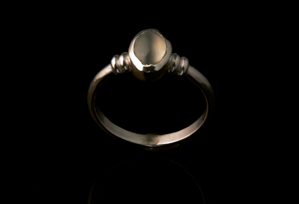 Schenk dir was Ring mit Mondstein 925 Silber
