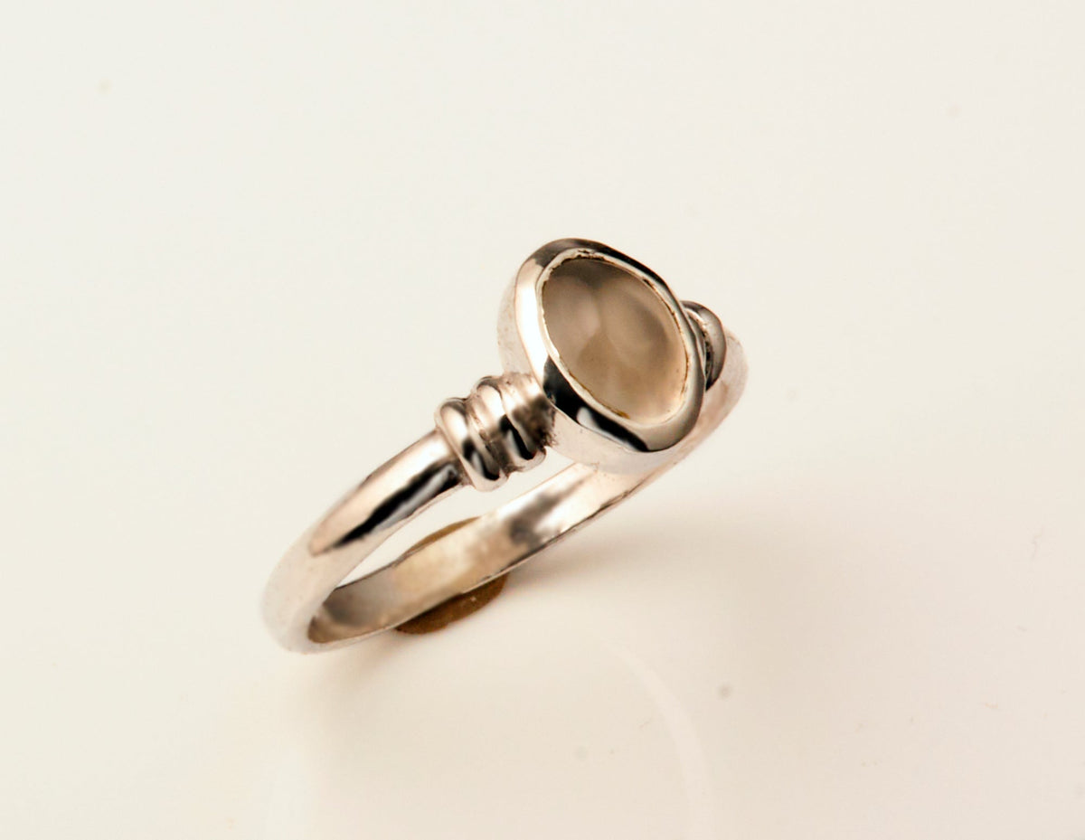 Schenk dir was Ring mit Mondstein 925 Silber