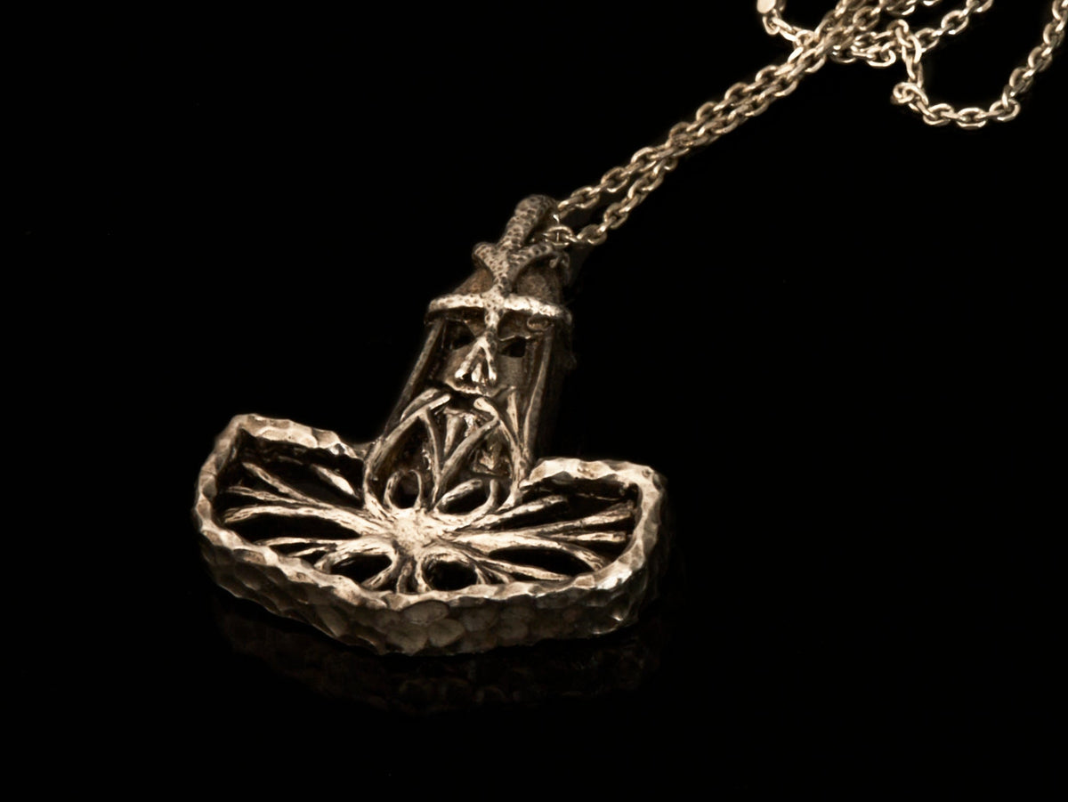 Thor Anhänger Mjölnir 925 Silber Goldschmiede und Trauring Manufaktur Silberschweif www.gutms.live