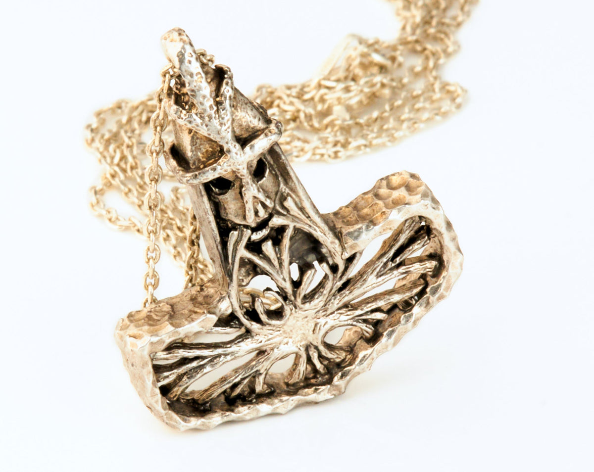 Thor Anhänger Mjölnir 925 Silber Goldschmiede und Trauring Manufaktur Silberschweif www.gutms.live