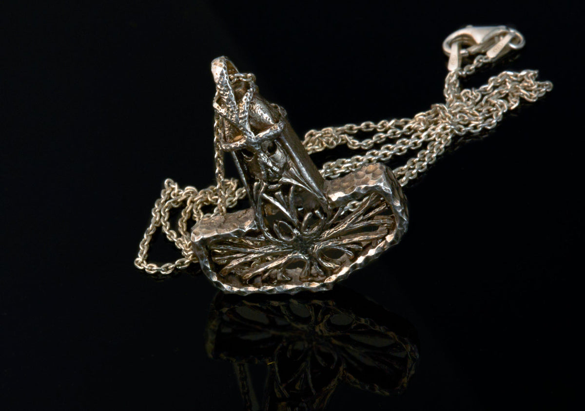 Thor Anhänger Mjölnir 925 Silber Goldschmiede und Trauring Manufaktur Silberschweif www.gutms.live