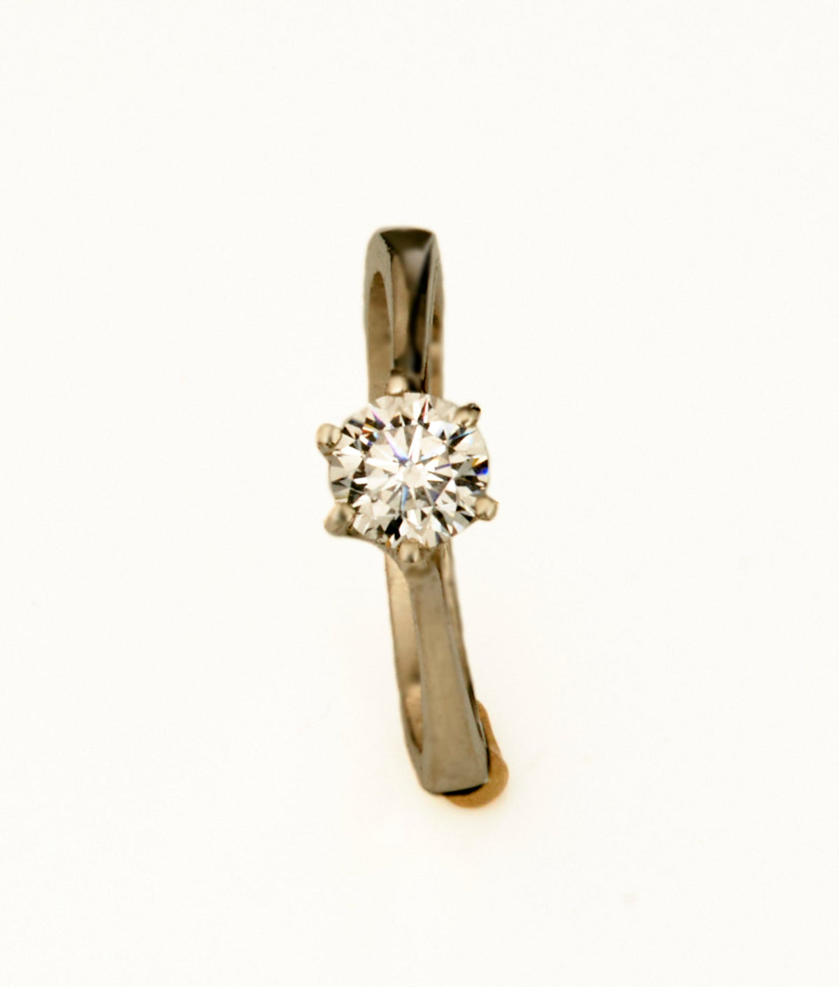 Verlobungsring klassisch 925 Silber mit 1ct Zirkonia Goldschmiede und Trauring Manufaktur Silberschweif www.gutms.live